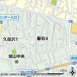 神奈川県相模原市緑区原宿4丁目8周辺の地図