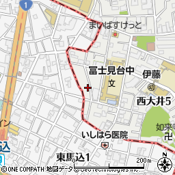 山田電機製造株式会社　東京出張所周辺の地図