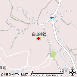 白山神社周辺の地図