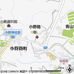 東京都町田市小野路町1018周辺の地図