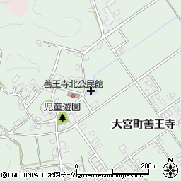 京都府京丹後市大宮町善王寺305周辺の地図