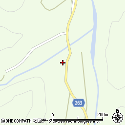 兵庫県美方郡新温泉町栃谷1153周辺の地図