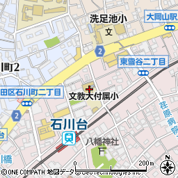 文教大学付属小学校周辺の地図