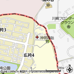 東京都町田市広袴町442-8周辺の地図