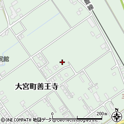 京都府京丹後市大宮町善王寺517周辺の地図