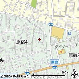 神奈川県相模原市緑区原宿4丁目11周辺の地図