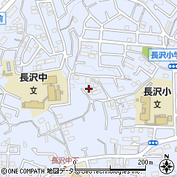 神奈川県川崎市麻生区東百合丘周辺の地図