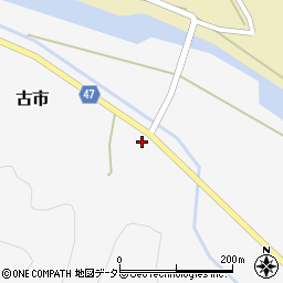 兵庫県美方郡新温泉町古市535周辺の地図