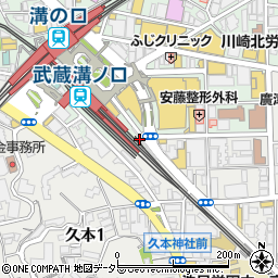 いづみや溝ノ口店周辺の地図