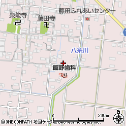 山梨県南アルプス市藤田495-4周辺の地図