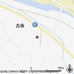 兵庫県美方郡新温泉町古市523周辺の地図