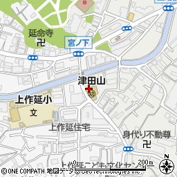 津田山スイミングスクール周辺の地図