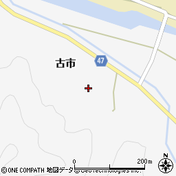 兵庫県美方郡新温泉町古市569周辺の地図
