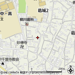 千葉県千葉市中央区葛城2丁目12周辺の地図