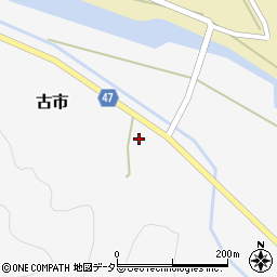 兵庫県美方郡新温泉町古市532周辺の地図