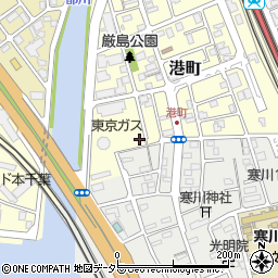 千葉県千葉市中央区港町21周辺の地図