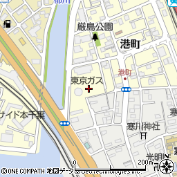 千葉県千葉市中央区港町20周辺の地図