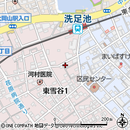 高津楽器店周辺の地図