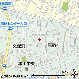 神奈川県相模原市緑区原宿4丁目16周辺の地図