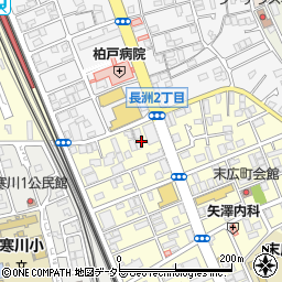 京やワイシャツ店周辺の地図