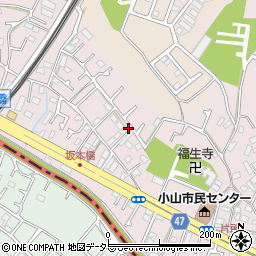 東京都町田市小山町2597周辺の地図