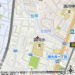 朝日新聞サービスアンカー　品川区　ＡＳＡ東大井周辺の地図