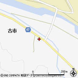 兵庫県美方郡新温泉町古市533周辺の地図