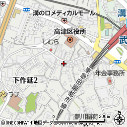 trattoria Bambu［バンブゥ］溝の口駅前店周辺の地図