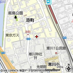 千葉県千葉市中央区港町24-14周辺の地図