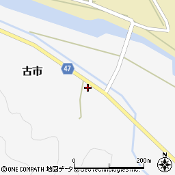 兵庫県美方郡新温泉町古市531周辺の地図
