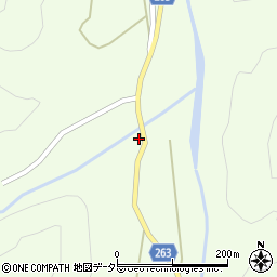 兵庫県美方郡新温泉町栃谷1160-1周辺の地図