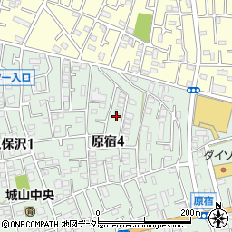 神奈川県相模原市緑区原宿4丁目14周辺の地図