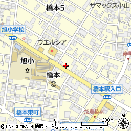 個別指導会橋本教室周辺の地図