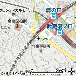 和蔵 本店周辺の地図