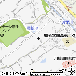 神奈川県川崎市麻生区片平1627周辺の地図