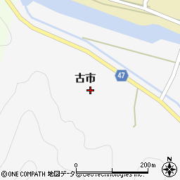 兵庫県美方郡新温泉町古市508周辺の地図