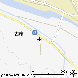 兵庫県美方郡新温泉町古市521周辺の地図