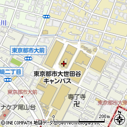 東京都市大学Ｔ．Ｃ．Ｕ祭実行委員会周辺の地図
