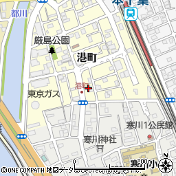 千葉県千葉市中央区港町24-23周辺の地図