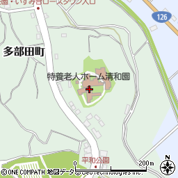 清和園（ユニット型）周辺の地図