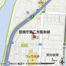東京都品川区勝島1丁目周辺の地図