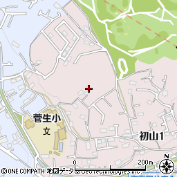 神奈川県川崎市宮前区初山1丁目34周辺の地図