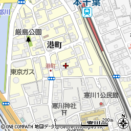 千葉県千葉市中央区港町24周辺の地図