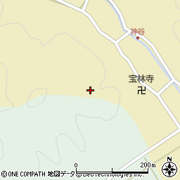 京都府京丹後市久美浜町神谷周辺の地図