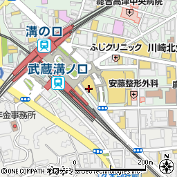 ボーアトゥ　溝ノ口店周辺の地図