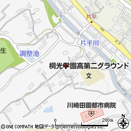 宇田川邸_片平akippa駐車場周辺の地図