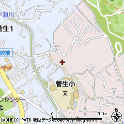 神奈川県川崎市宮前区初山1丁目36周辺の地図