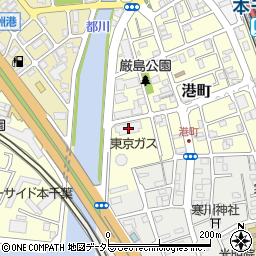 千葉県千葉市中央区港町20-1周辺の地図