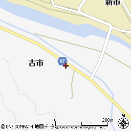 兵庫県美方郡新温泉町古市518周辺の地図