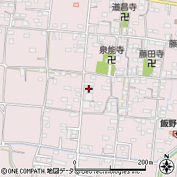 山梨県南アルプス市藤田561周辺の地図